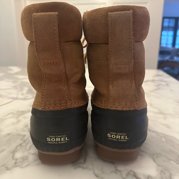 sorel cheyenne duck boots in men’s size 7 - Picture 3 of 5